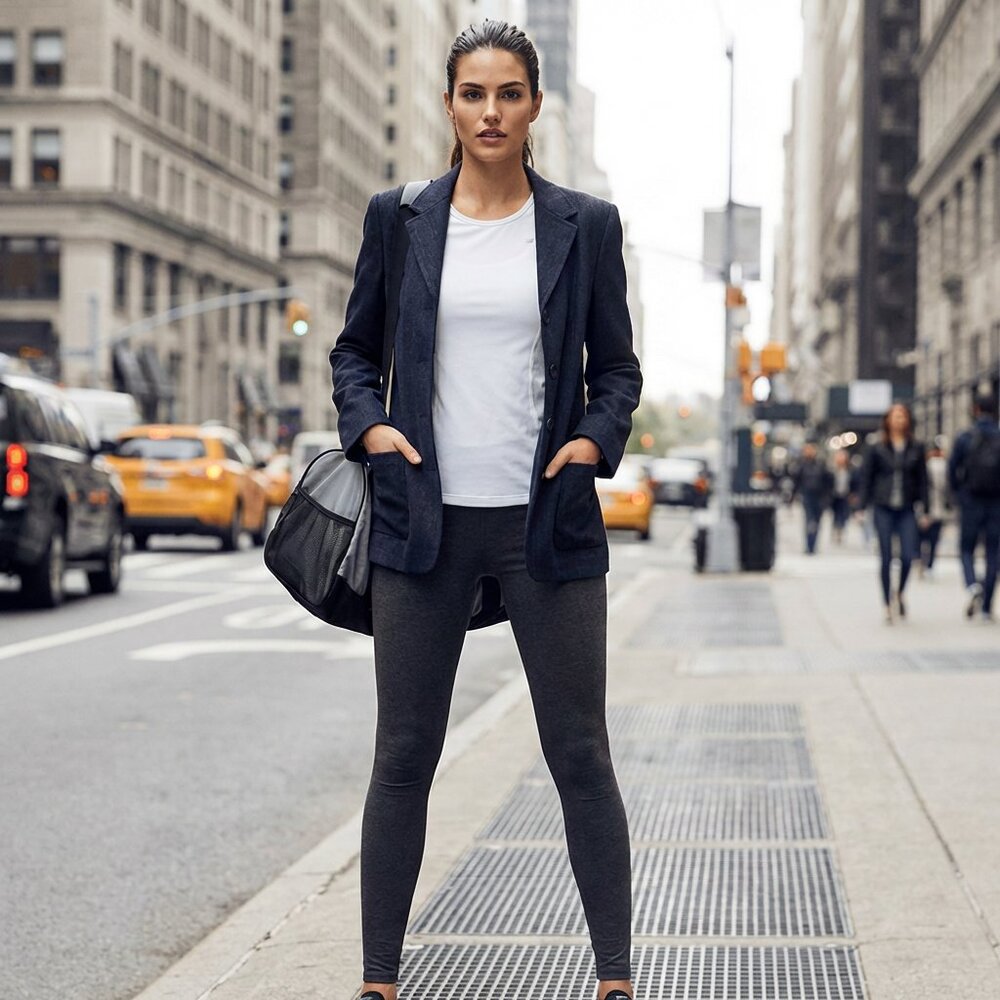 Armani Collezioni Virgin Wool Silk Blend Dark Navy Blue Antinea Blazer Size 10